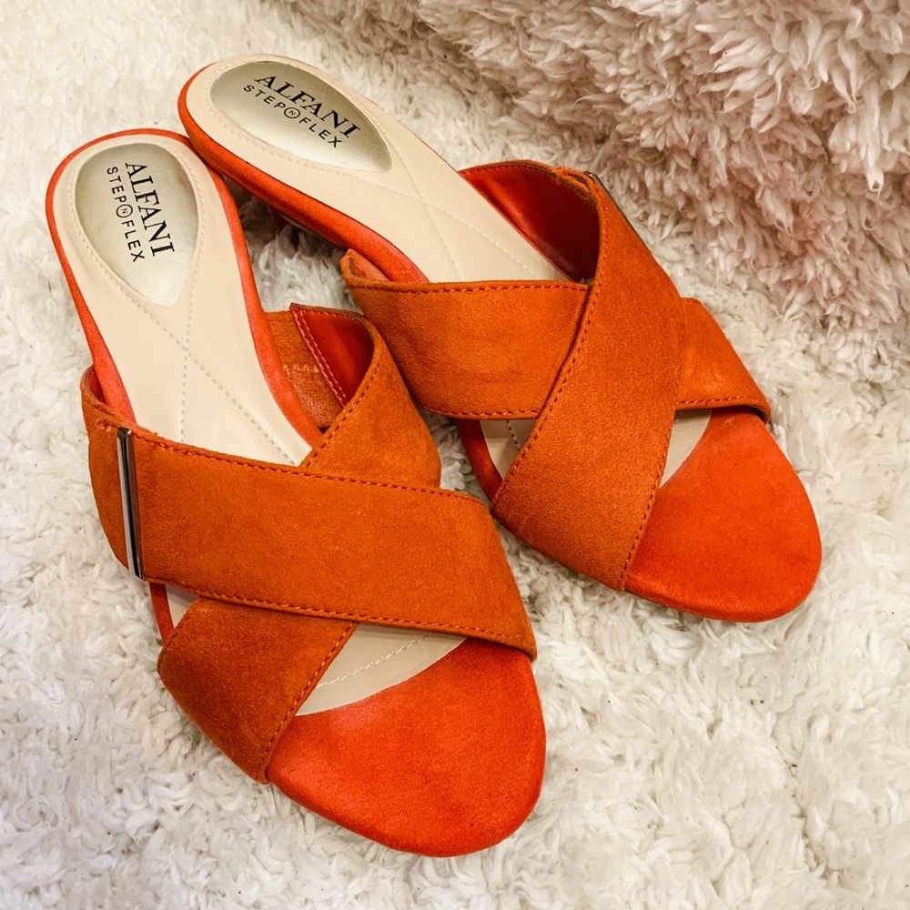 ALFANI STEP-N-FLEX DRESS SANDALS